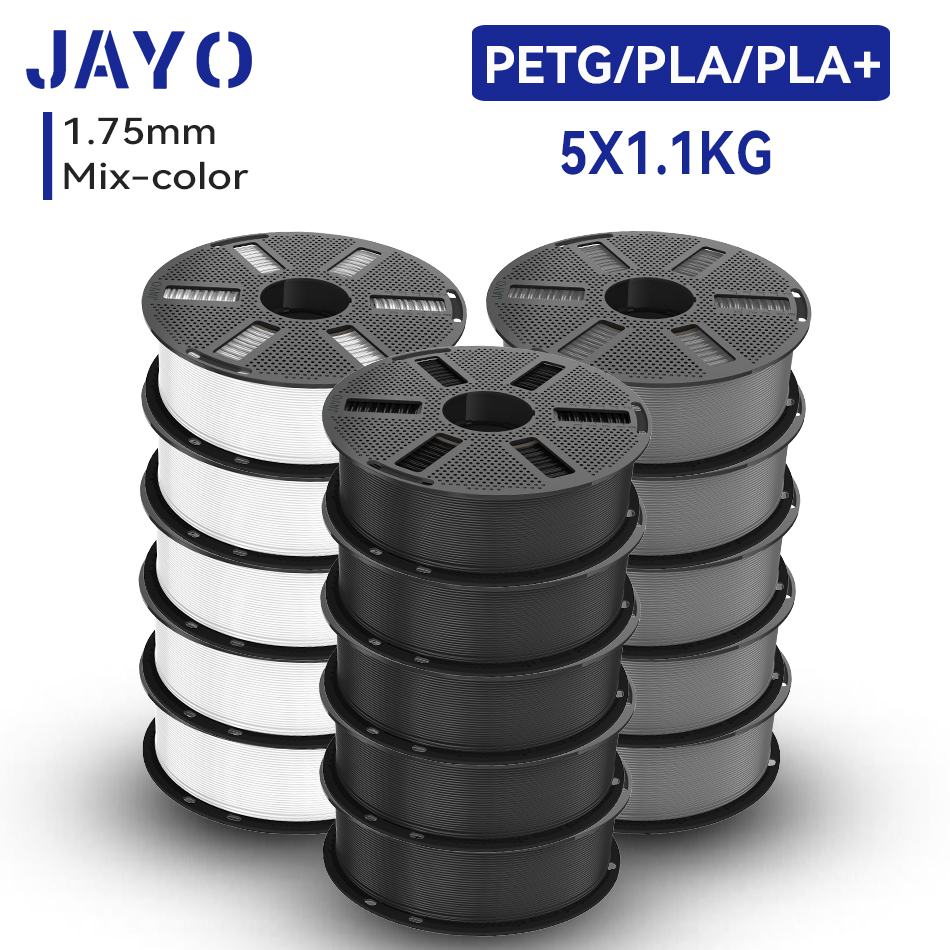 JAYO 3D PETG/PLA/PLA PLUS Prin - 3D Printing Nylon recension och pris