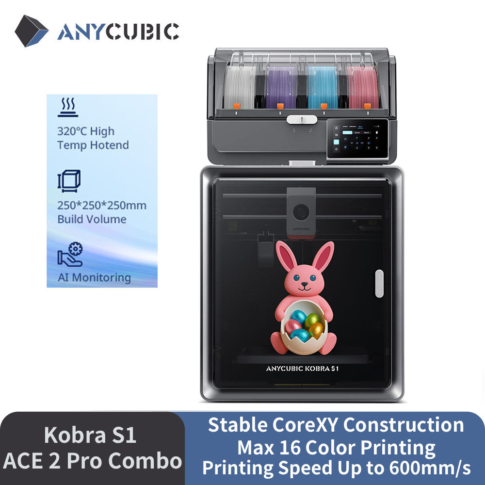 Anycubic Kobra S1 ACE 2 Pro Co - 3D Printing Online Service recension och pris