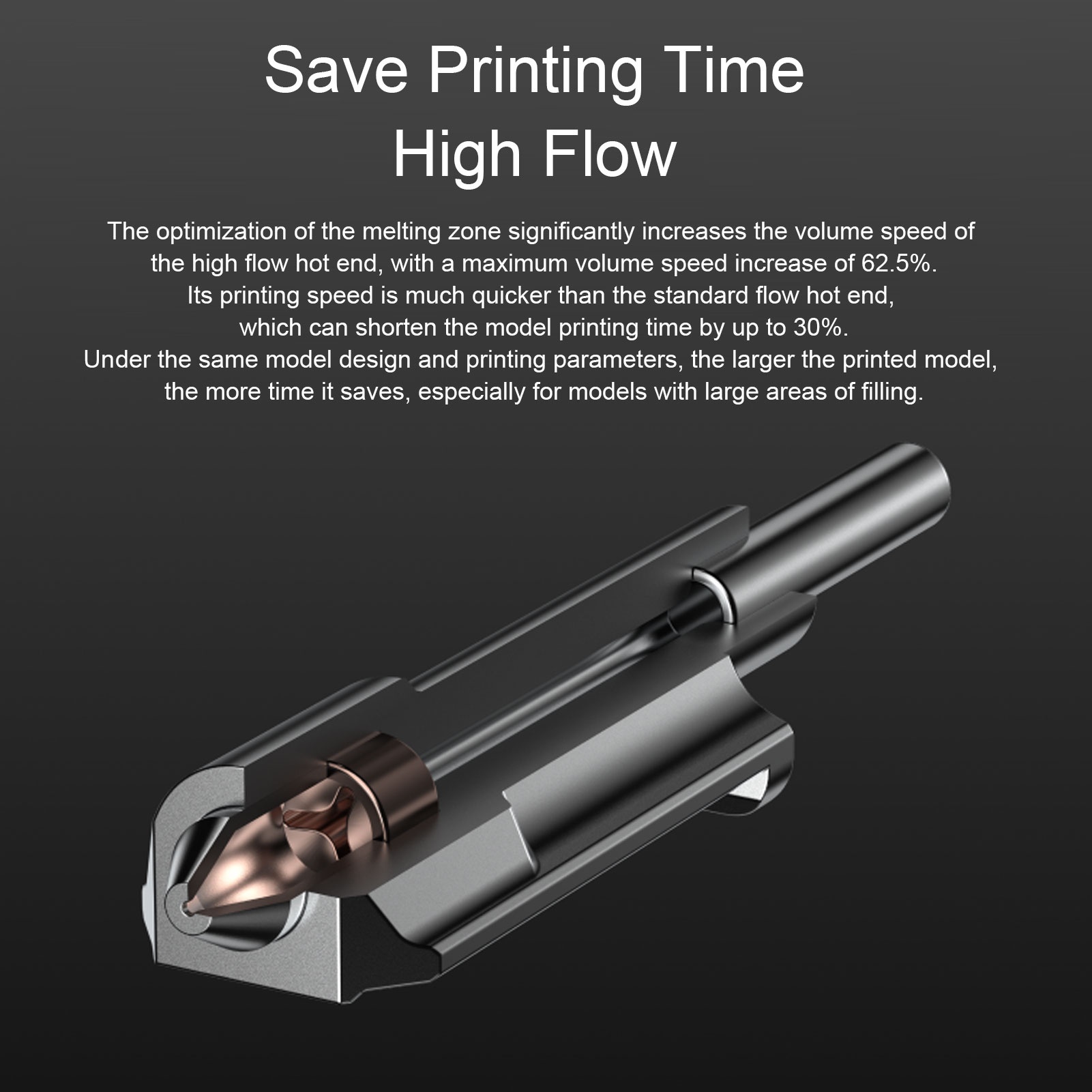 High Flow Hotend Replacement f - 3D Printing Bambu Lab recension och pris