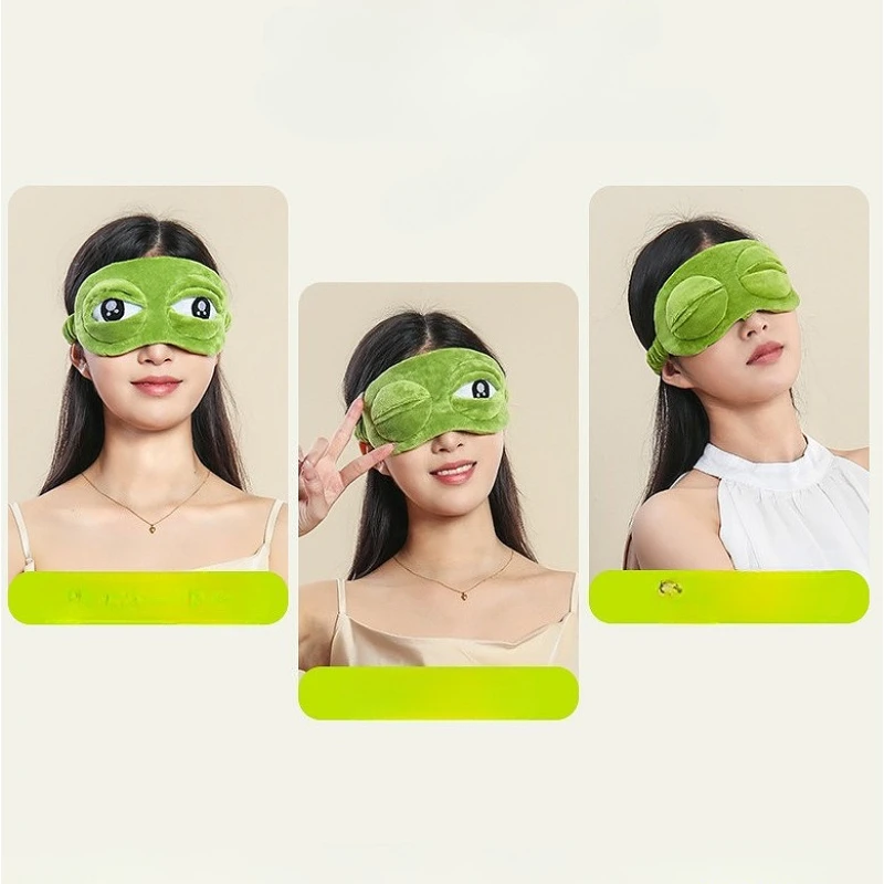3D Sad Frog Sleep Mask Natural - 3D Printing Mask recension och pris