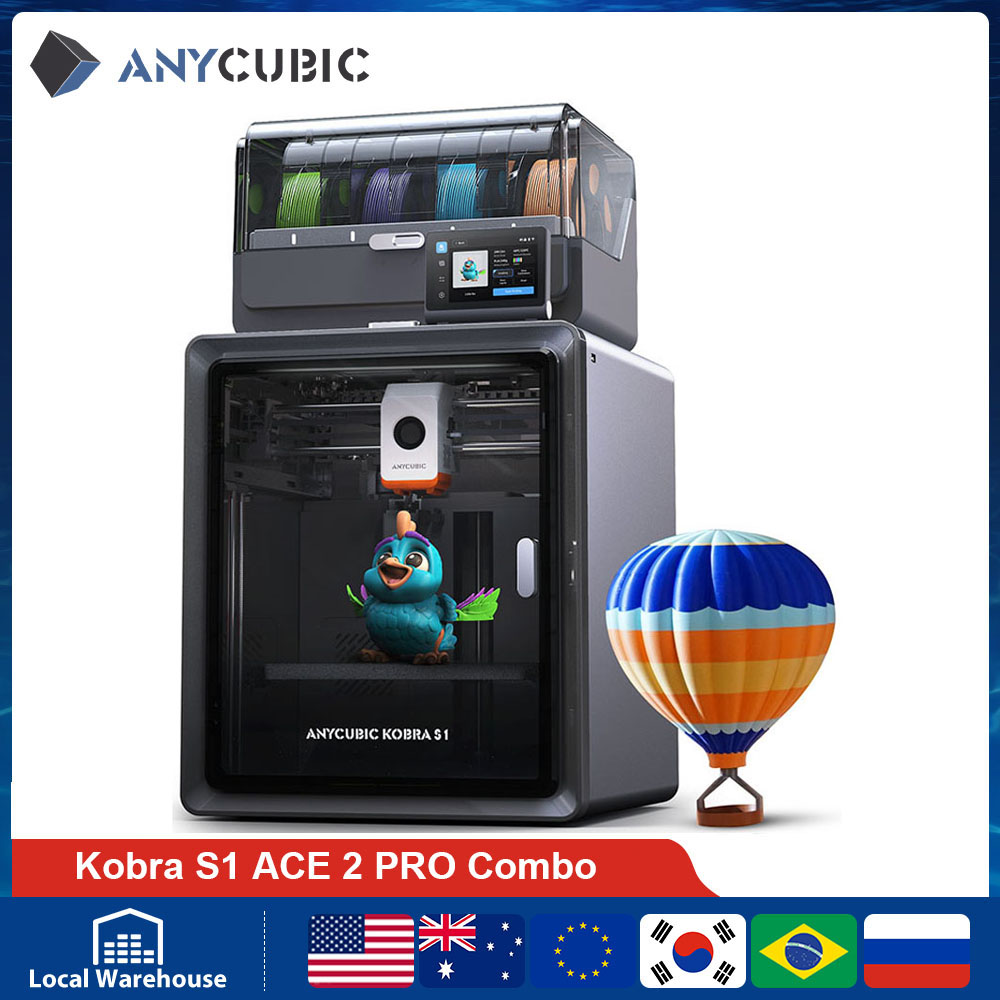 Anycubic Kobra S1 ACE 2 Pro Co - 3D Printing Online Service recension och pris