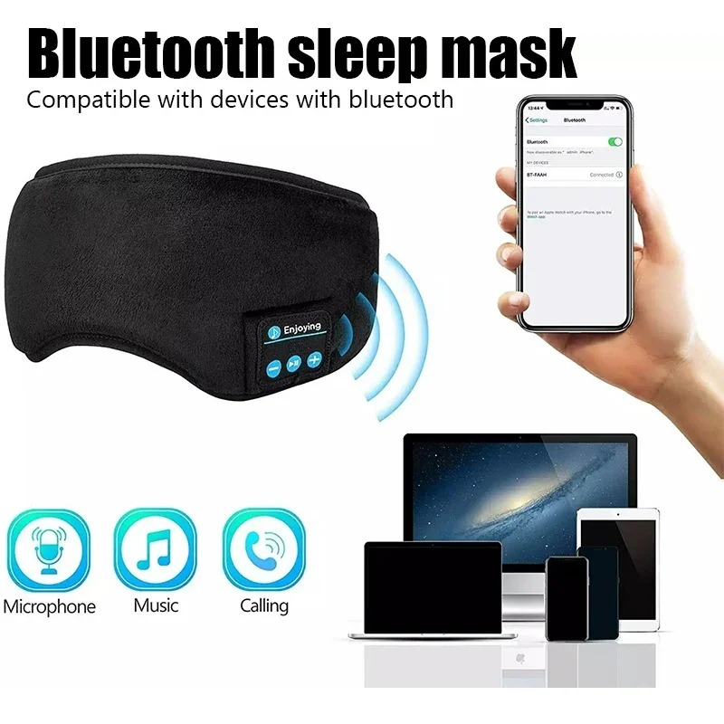 3D Eye Mask Bluetooth Headphon - 3D Printing Mask recension och pris