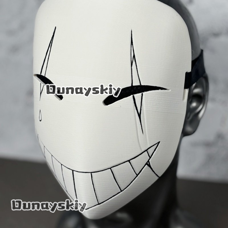 Anime Game Circus Cosplay Cost - 3D Printing Mask recension och pris