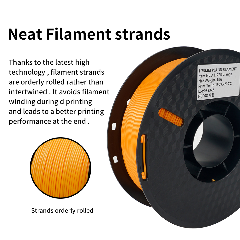 5KG Mix Colors PLA filament 1k - 3D Printing Nylon recension och pris