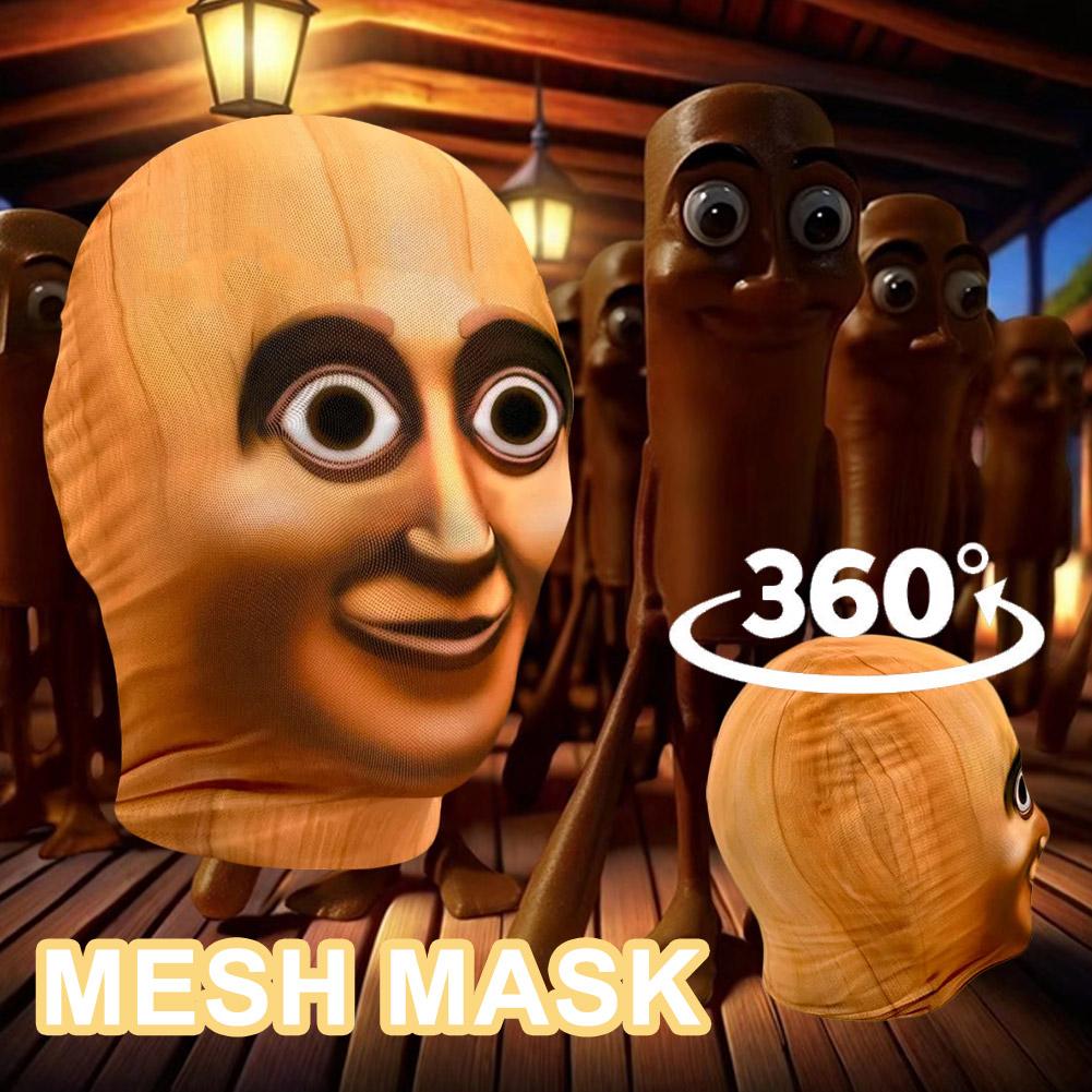 NEW 3D Printed Full Face Mask  - 3D Printing Mask recension och pris