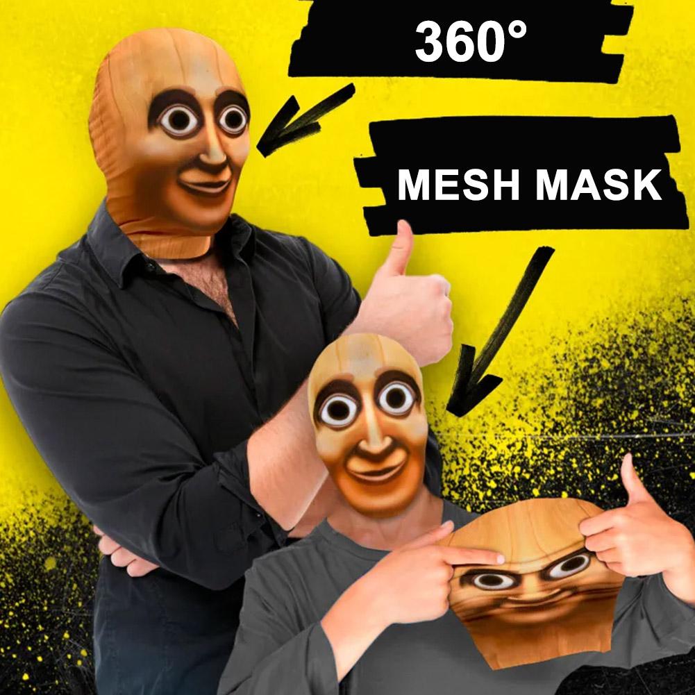 NEW 3D Printed Full Face Mask  - 3D Printing Mask recension och pris